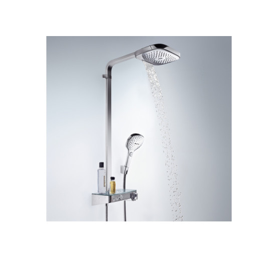 Душевая система Hansgrohe Raindance Select E 300 3Jet с термостатом ShowerTablet (27127000)