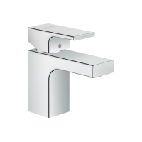 Змішувач Hansgrohe Vernis Shape 70 для умивальника з донним клапаном pop-up Chrome (71560000)
