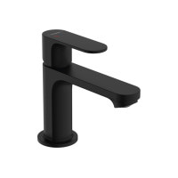 Змішувач Hansgrohe Rebris S 80 для умивальника з д/к pop-up. Matt Black (72513670)
