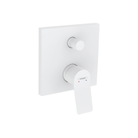 Смеситель Hansgrohe Vivenis скрытого монтажа для ванны/душа, верхняя часть Matt White (75415700)