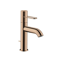 Смеситель Axor Uno 100 для раковины ручка Loop, Polished Red Gold 38023300