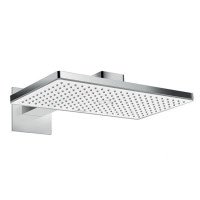 Верхній душ Hansgrohe Rainmaker Select 460 1jet з тримачем до стіни білий/хромований (24003400)