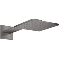 Верхній душ Axor 250х250 1jet P з тримачем , Brushed Black Chrome (35306340)