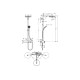 Душевая система Hansgrohe Pulsify Showerpipe 260 1jet 400 EcoSmart, Chrome (24221000)