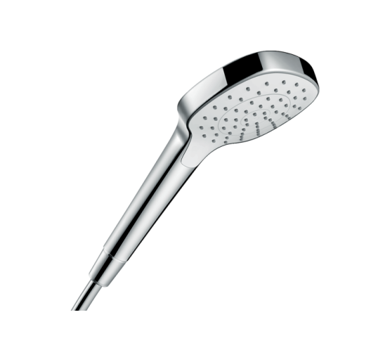 Ручной душ Hansgrohe Croma Select E 110 1jet EcoSmart белый/хромированный: 7л/мин (26816400)