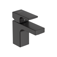 Змішувач Hansgrohe Vernis Shape 70 для умивальника з донним клапаном pop-up Matt Black (71560670)