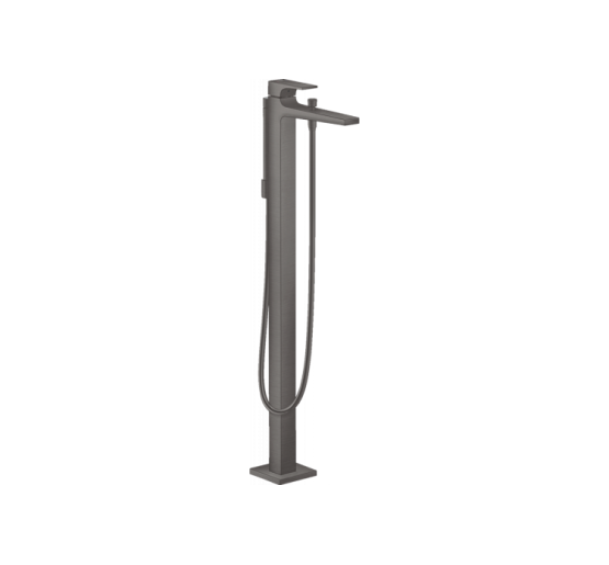 Змішувач Hansgrohe Metropol для ванни підлоговий Brushed Black Chrome (32532340)