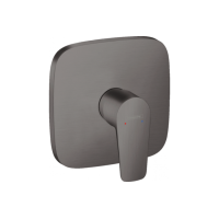 Змішувач Hansgrohe Talis E прихованого монтажу для душу Brushed Black (71765340)