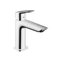Змішувач Hansgrohe Logis 110 Fine для умивальника без донного клапана Chrome (71253000)