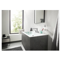 Змішувач Hansgrohe Finoris 110 для умивальника на 3 отвори з донним клапаном push-open. Chrome (76033000)