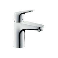 Змішувач Hansgrohe Focus E 100 для умивальника LowFlow 3.5 л/хв без донного клапана (31513000)