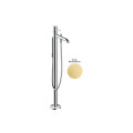 Змішувач Axor Uno для ванни підлоговий з ручкою Loop, Brushed Brass 38442950