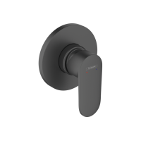 Змішувач Hansgrohe Vernis Blend прихованого монтажу для душу ø110 Matt Black (71649670)