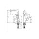 Смеситель Hansgrohe Talis S 210 для умывальника с донным клапаном и поворотным изливом 120* (72105000)