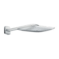 Верхній душ Hansgrohe Pura Vida 400 EcoSmart з тримачем хромований (26602000)
