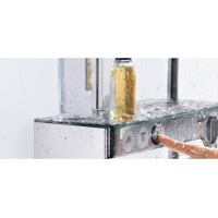 Душова система Hansgrohe Raindance Select E 300 3Jet з термостатом ShowerTablet, колір - хромований білий (27127400)