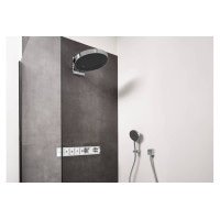 Верхній душ Hansgrohe Rainfinity 360 3jet з тримачем Brushed Bronze (26234140)