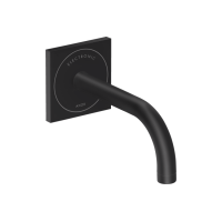 Змішувач Axor One 165 мм для умивальника зі стіни електронний Matt Black (38119670)