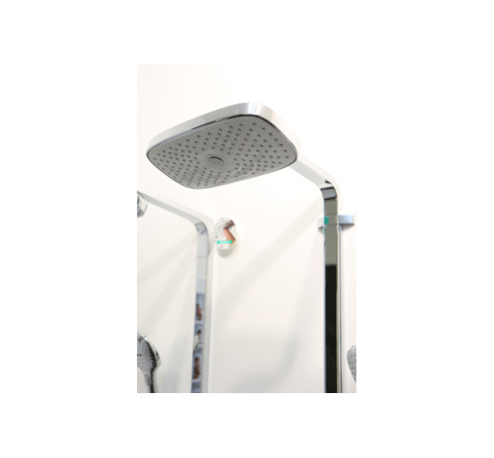 Душевая система Hansgrohe Raindance Select E 300 2Jet с термостатом ShowerTablet White/Chrome (27126400)