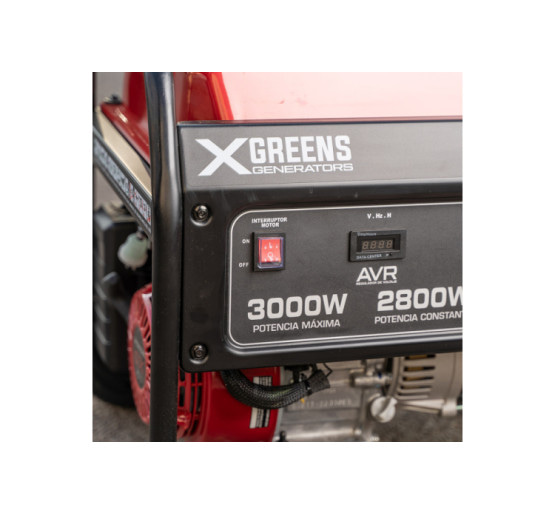Генератор HONDA X30 3000W бензиновый, ручной старт, max 3 кВт