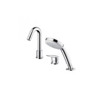 Змішувач Hansgrohe Logis врізний на край ванни на 3 отвори (71313000)