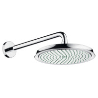 Верхній душ Hansgrohe Raindance Classic AIR 240 мм з тримачем 383 мм хромований (27424000)