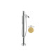 Змішувач Axor Uno для ванни підлоговий з ручкою Loop, Polished Gold Optic 38442990