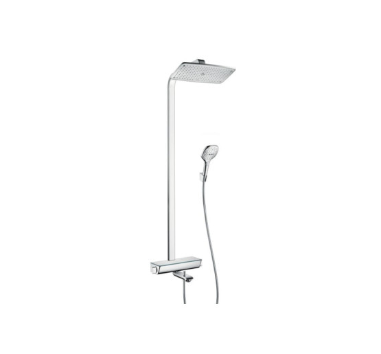 Душевая система Hansgrohe Raindance Select E 360 с термостатом Showerpipe для ванны, цвет - хром (27113000)