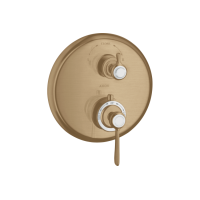 Смеситель Axor Montreux скрытого монтажа для ванны/душа Lever 16821140 Brushed Bronze