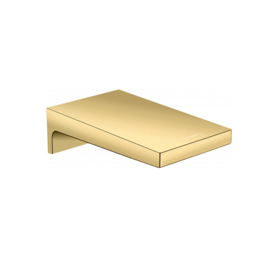 Вилив Hansgrohe Metropol на ванну: виступ 185 мм, Polished Gold Optic (32543990)