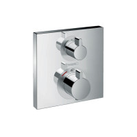 Термостат скрытого монтажа Hansgrohe Ecostat Square с запорным вентелем 1Jet (15712000)