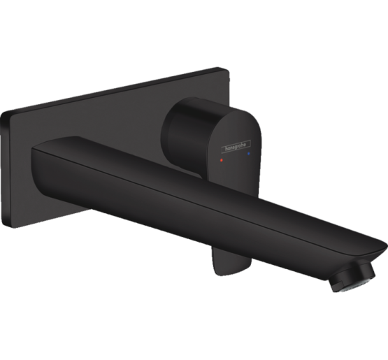 Змішувач Hansgrohe Talis E для раковини зі стіни прихованого монтажу, 225 мм / Matt Black (71734670)