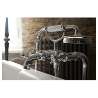 Змішувач Axor Montreux для ванни підлоговий двохвентельний Cross Chrome 16547000