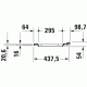 Сидение на унитаз Duravit VIU с функцией SoftClosing, хромированные петли (0021190000)