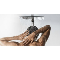 Душова система Hansgrohe Raindance Select E 360 з термостатом Showerpipe для ванни, колір - хром (27113000)