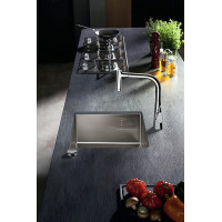 Кухонна мийка Hansgrohe S719-U400 під стільницю 450х450 см сталь (43425800) Stainless Steel