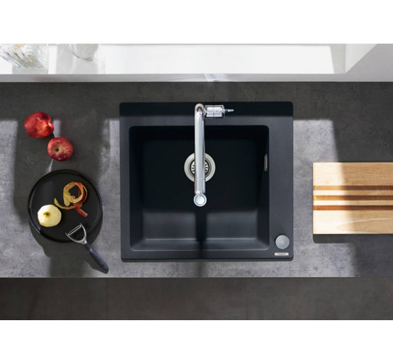 Кухонная мойка Hansgrohe S510-F450 560х510 Graphiteblack (43312170)