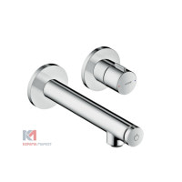 Змішувач Axor Uno Select для раковини зі стіни прихованого монтажу: вилив 165 мм / хромований 45112000