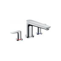 Смеситель Hansgrohe Talis E врезной на край ванны 3 отверстия (71747000)