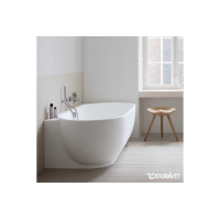 Ванна пристінна Duravit LUV 180x95 см з ніжками та панеллю, DuraSolid® (700433000000000)