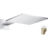 Верхній душ Axor 300х300 1jet P з тримачем Brushed Nickel (35314820)