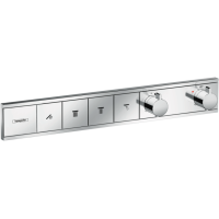 Термостат скрытого монтажа Hansgrohe RainSelect на 4 клавиши Chrome (15382000)