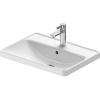 Умивальник вбудований Duravit D-NEO зверху 60х44 см з отвором під змішувач (0357600027)