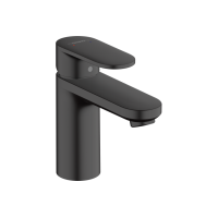 Змішувач Hansgrohe Vernis Blend 100 для умивальника з донним клапаном pop-up Matt Black (71551670)