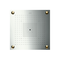 Верхній душ Axor ShowerHeaven 720х720 3jet з підсвіткою 2700 К, монтаж зі стелі (10627800) Stainless