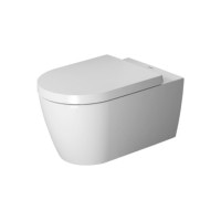 Унітаз підвісний Duravit ME by Starck Rimless 57х37 см з кріпленням (2529090000)
