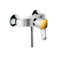 Смеситель Hansgrohe Metropol Classic для душа Chrome/Gold Optic (31360090)