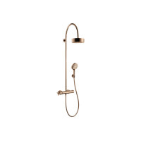 Душевая система Axor Showerpipe 180 1jet с термостатом и верхним душем Polished Red Gold (39670300)
