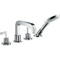 Змішувач Axor Citterio Lever на край ванни на 4 отвори Chrome (39446000)