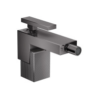 Смеситель для биде Axor Edge с push-open Diamond Cut, Polished Black Chrome 46211330